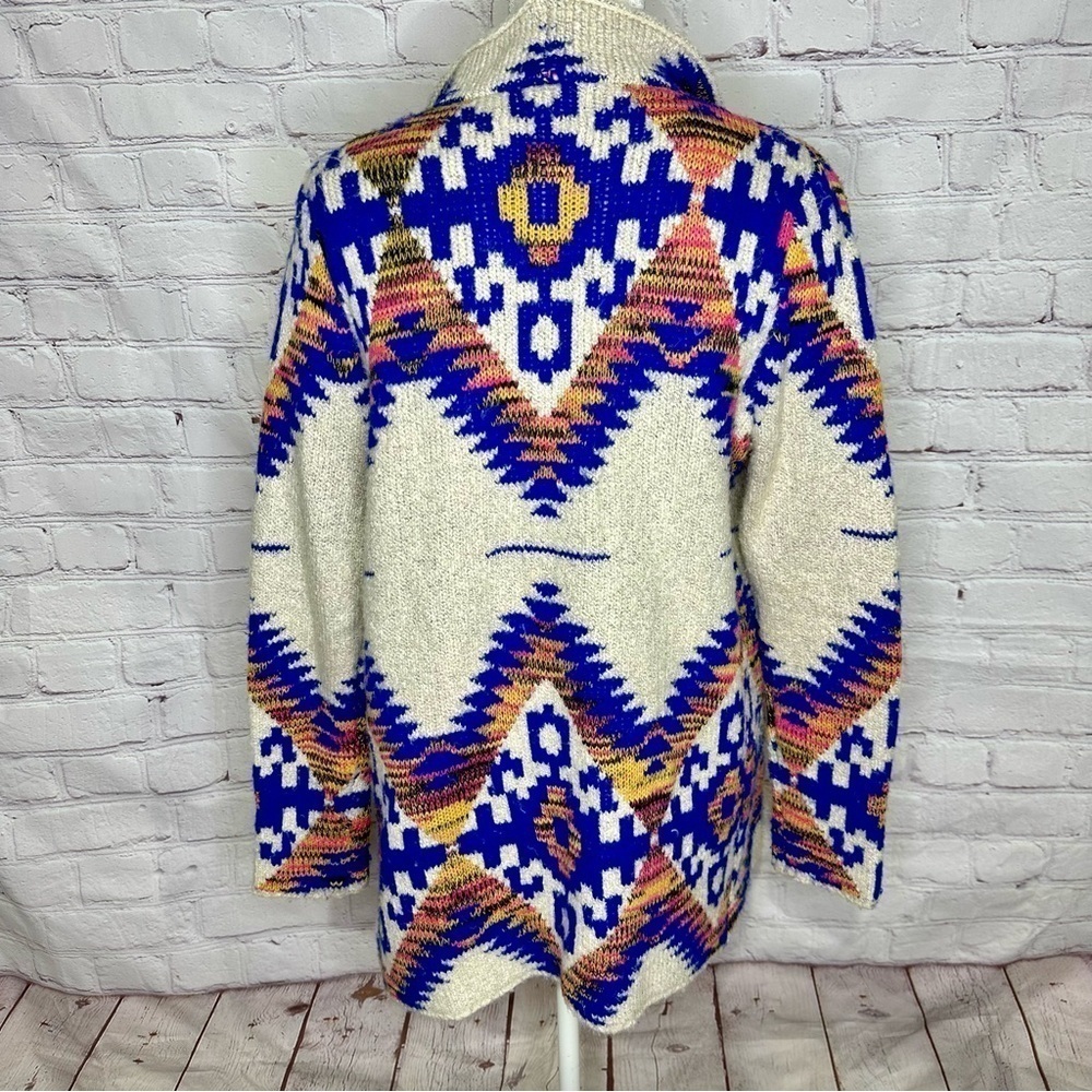 Wishlist Aztec design open front cardigan